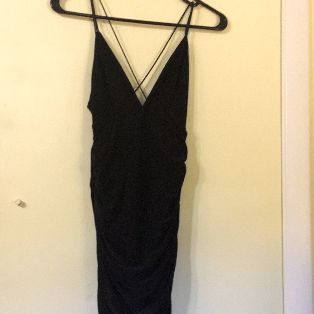 Perfect Black dress cross back